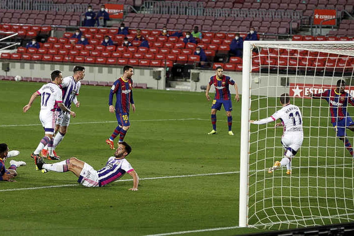    Dembele takes Barcelona one point behind Atletico