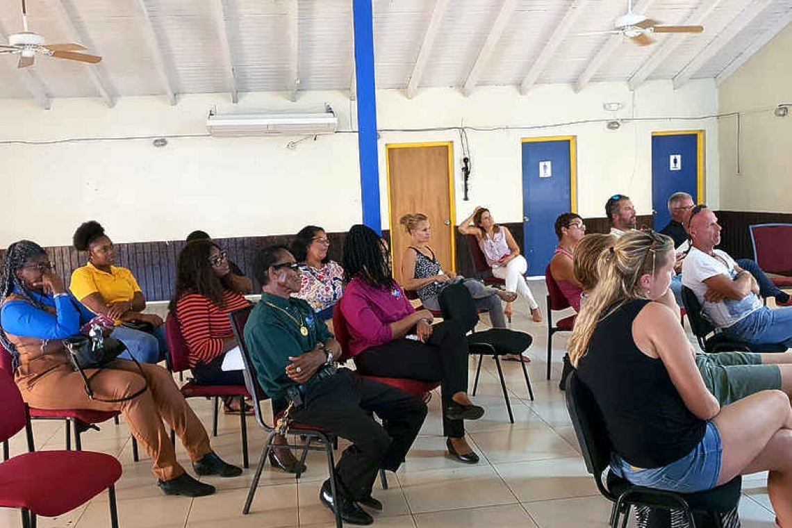 Statia stakeholders updated  on draft reopening road map