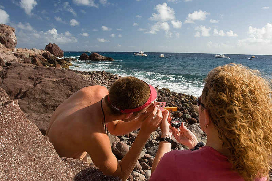 From dive master to  geomorphologist