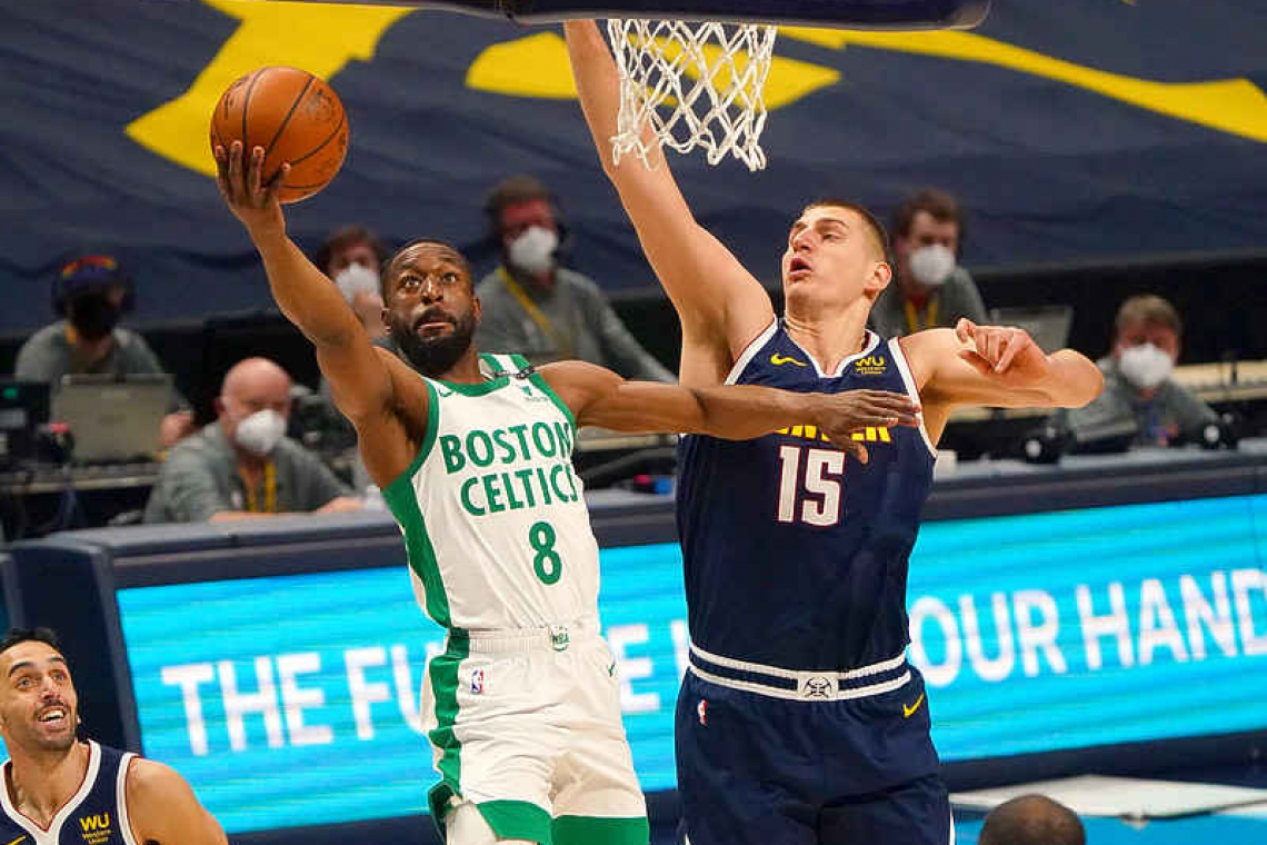 Celtics use huge second-half run to topple Nuggets 105-87
