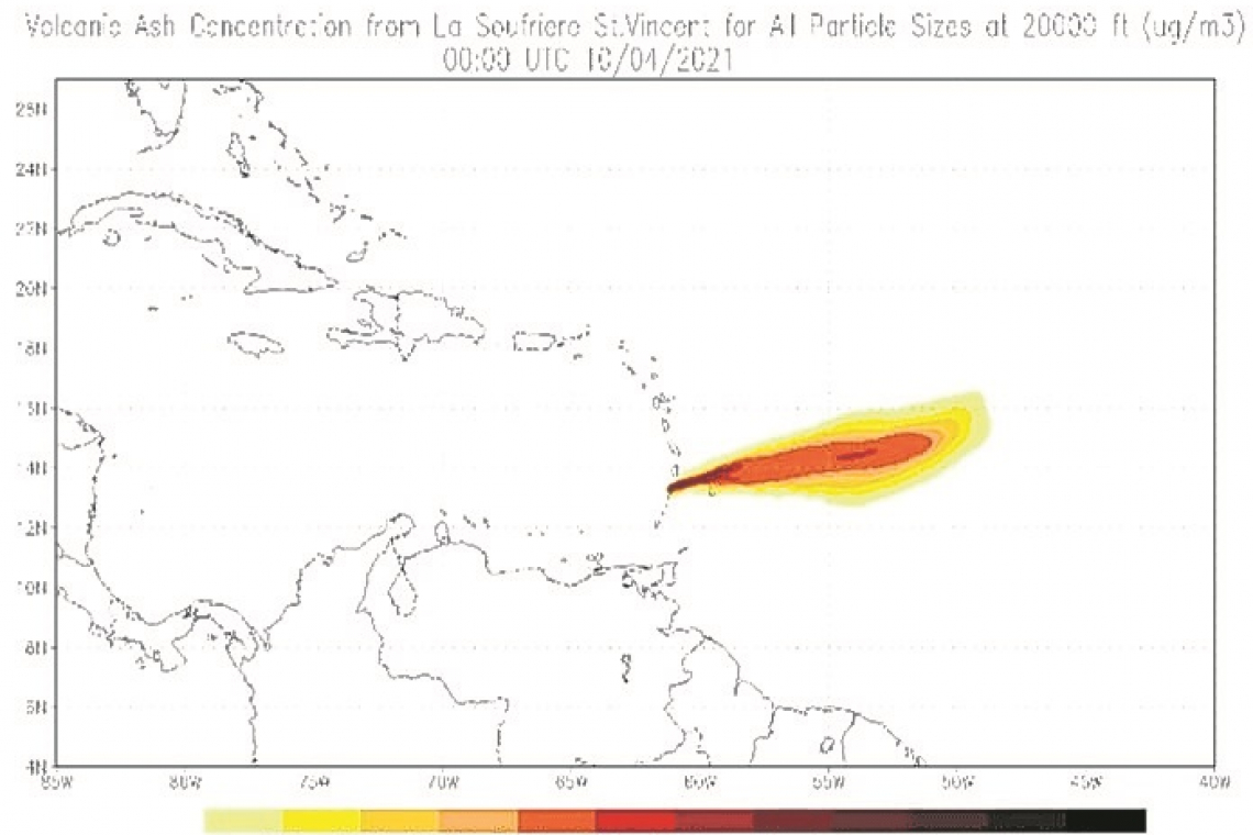 St Vincent's Caribbean residents wake to ash-covered streets, rumbling volcano