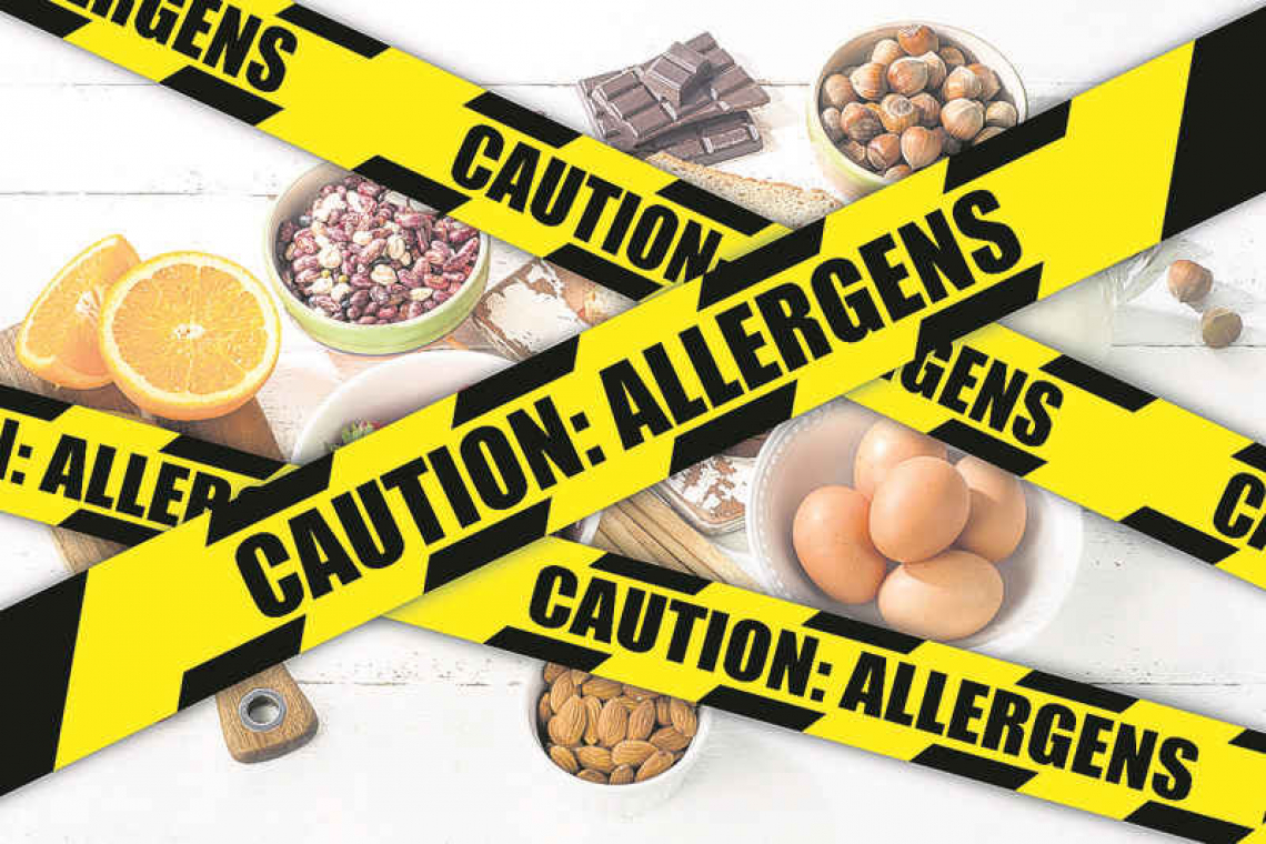 Care required! Growing problems with food allergies