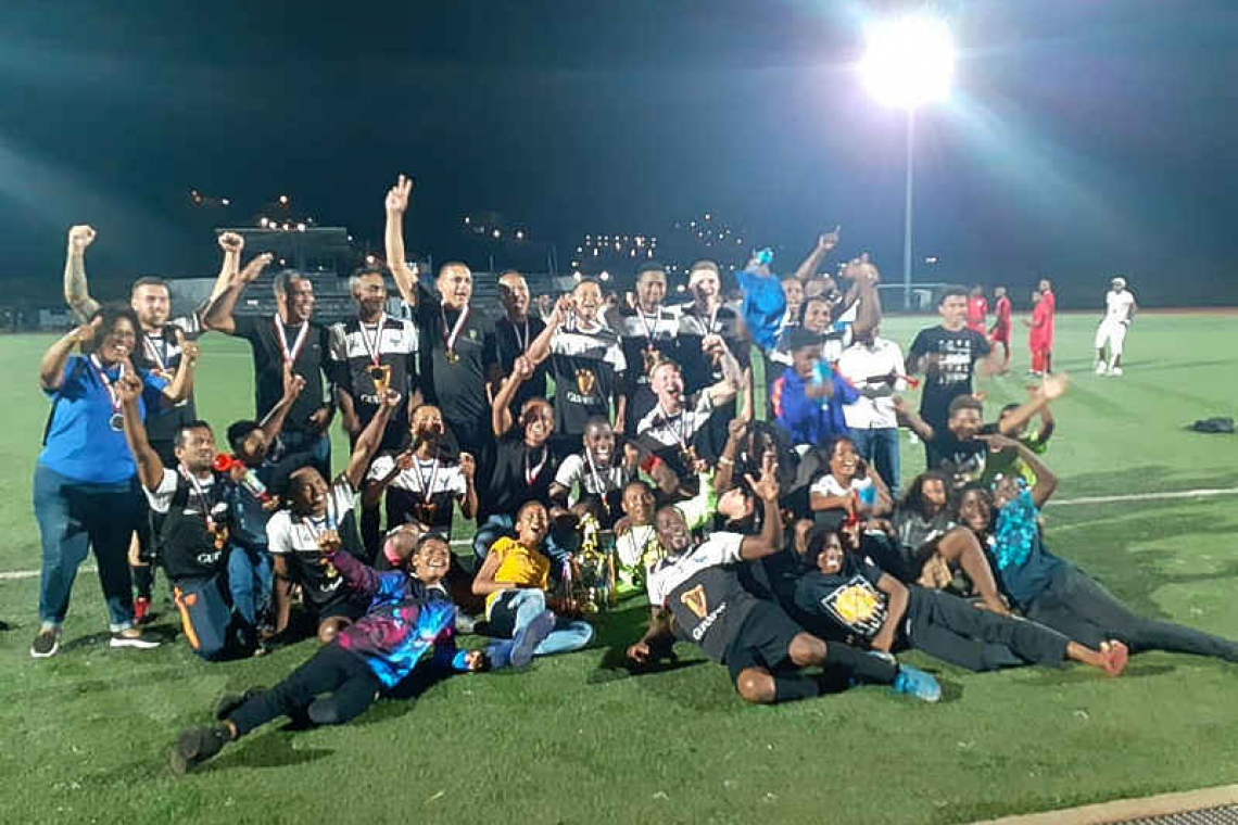  SCSA Eagles are St. Maarten Football Federation League Cup Champs