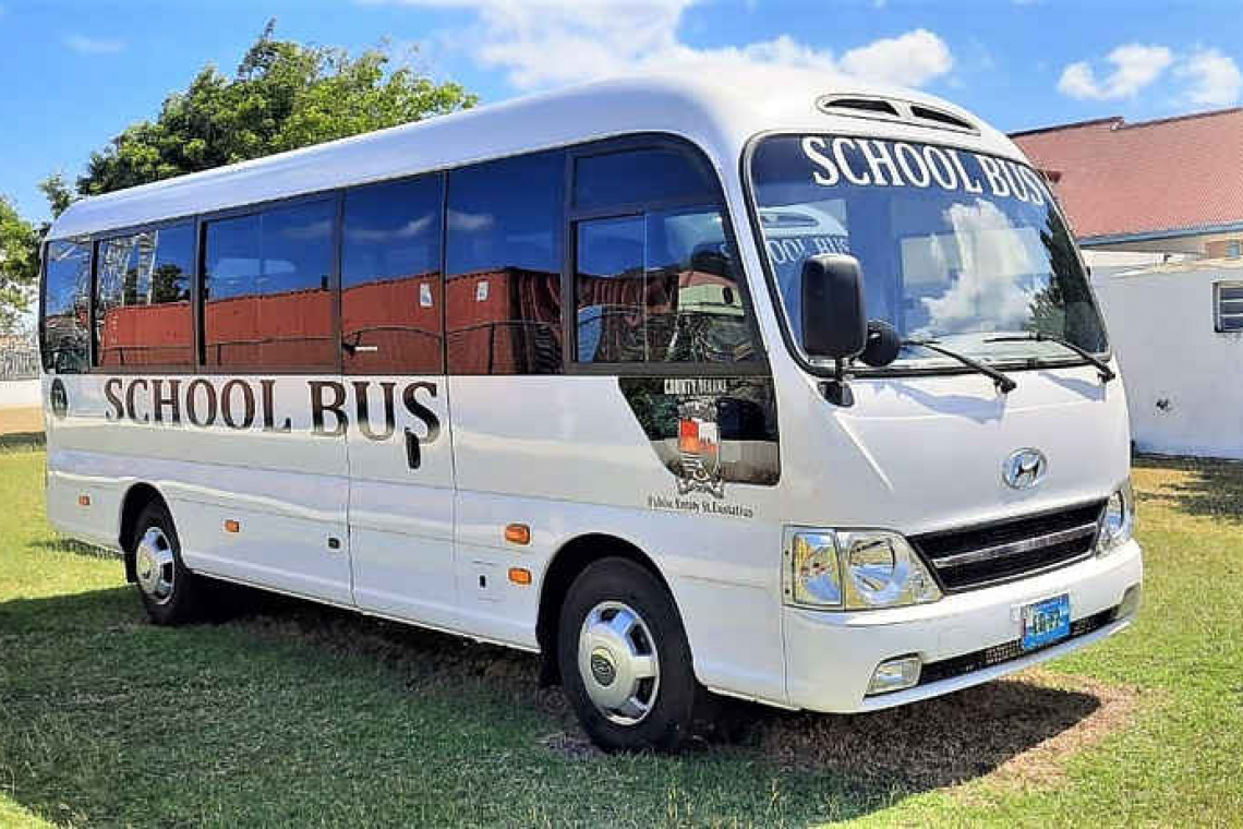 Statia gets new  school buses