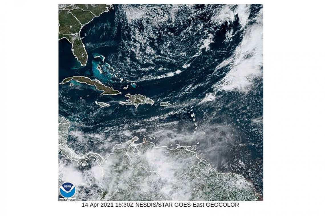 PUBLIC WEATHER FORECAST FOR ST. MAARTEN 