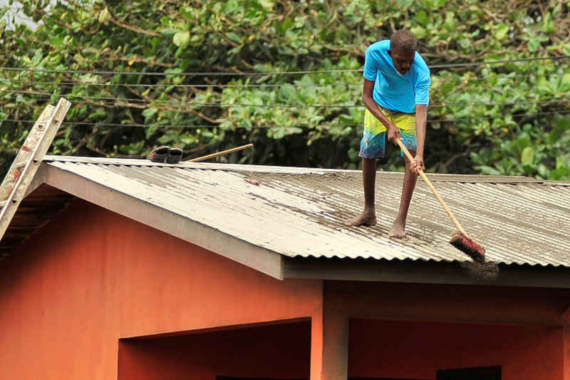    St. Vincent tackles water, food  shortages after volcano eruption    