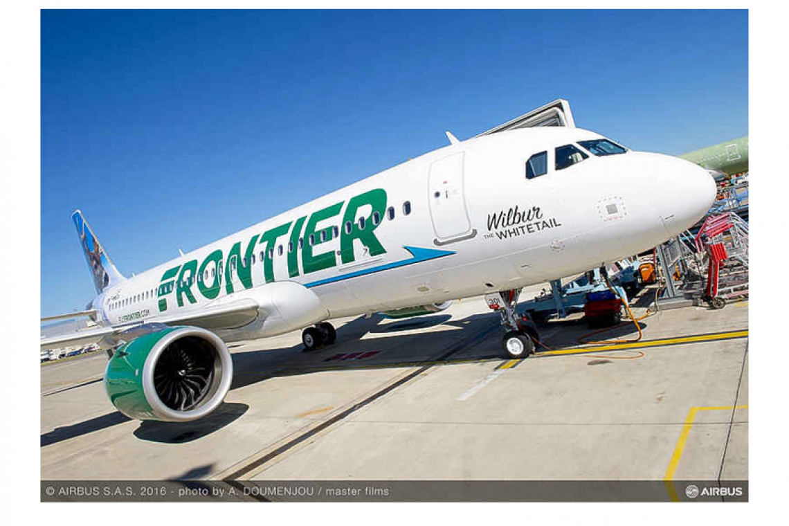 Frontier Airlines will begin  flying to St. Maarten in July