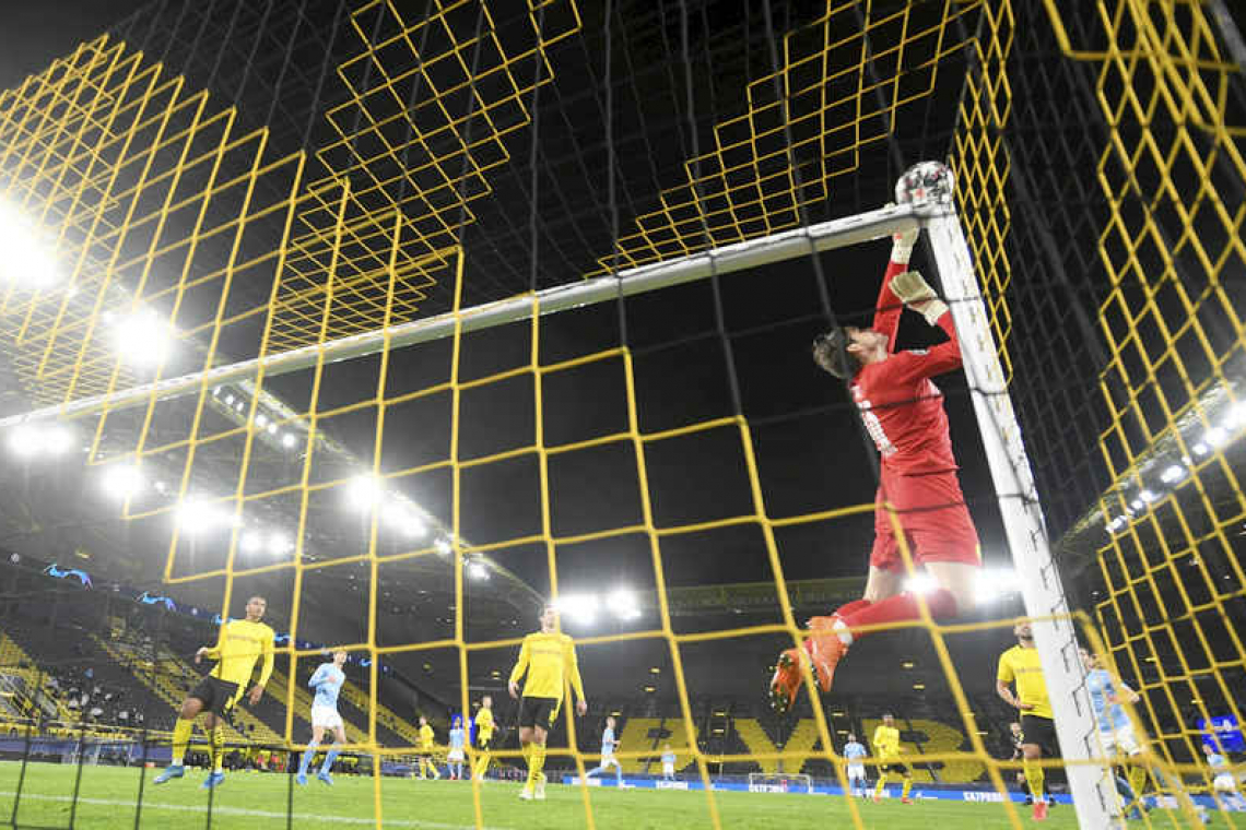 Man City reach Champions League semis with 2-1 win at Dortmund