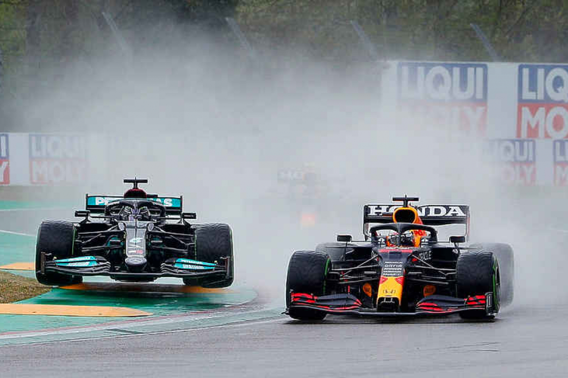 Verstappen wins at Imola as Hamilton fights back