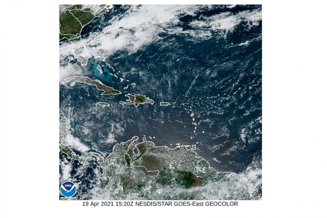 PUBLIC WEATHER FORECAST FOR ST. MAARTEN 