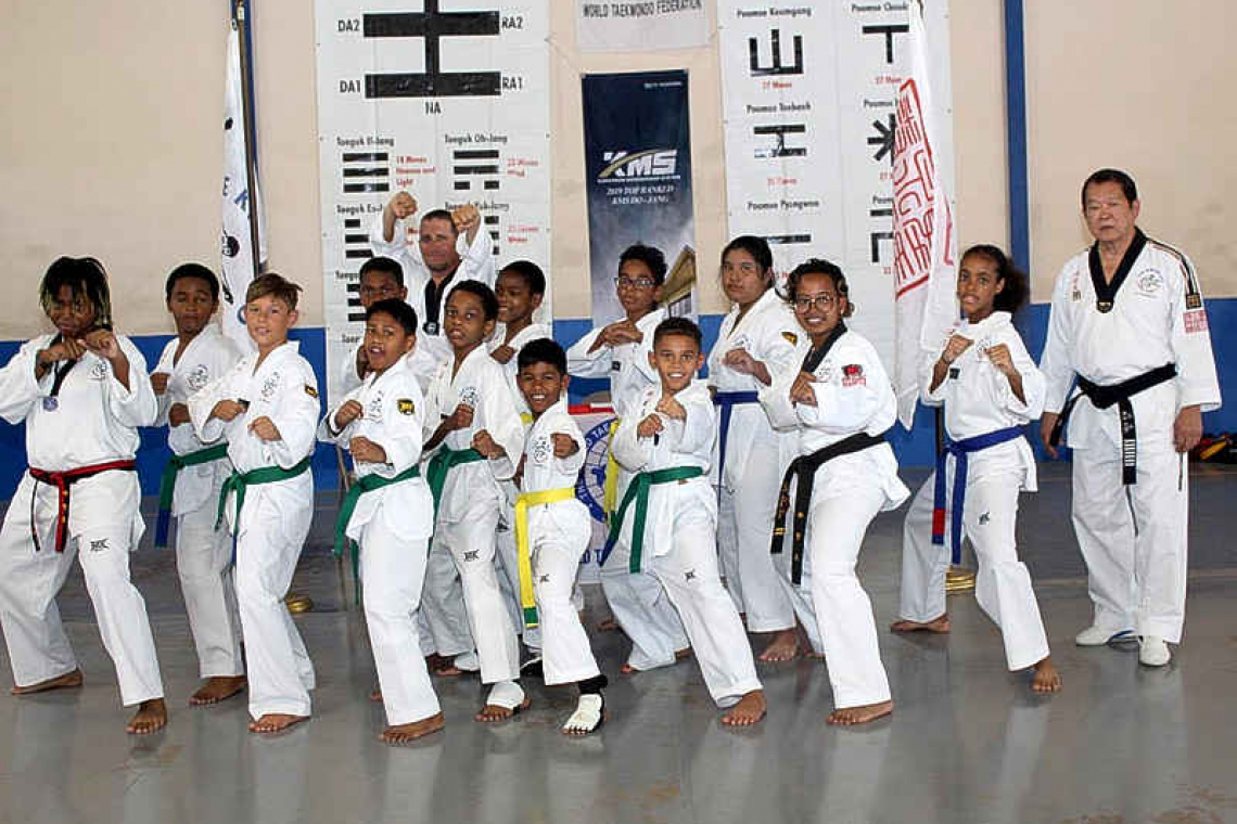 Twenty-six students pass  Taekwondo Belt exams
