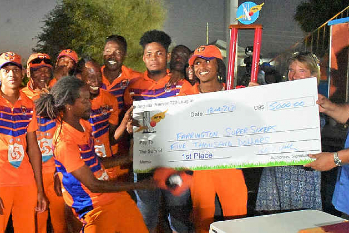 Anguilla Premier T20 tournament closes with St. Vincent fundraiser