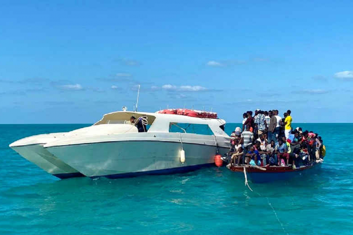 Two migrant boats  intercepted off TCI