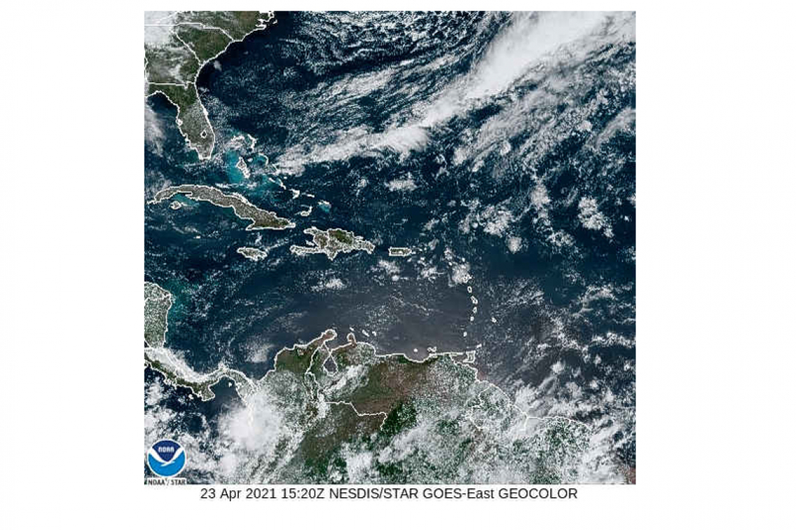 PUBLIC WEATHER FORECAST FOR ST. MAARTEN 