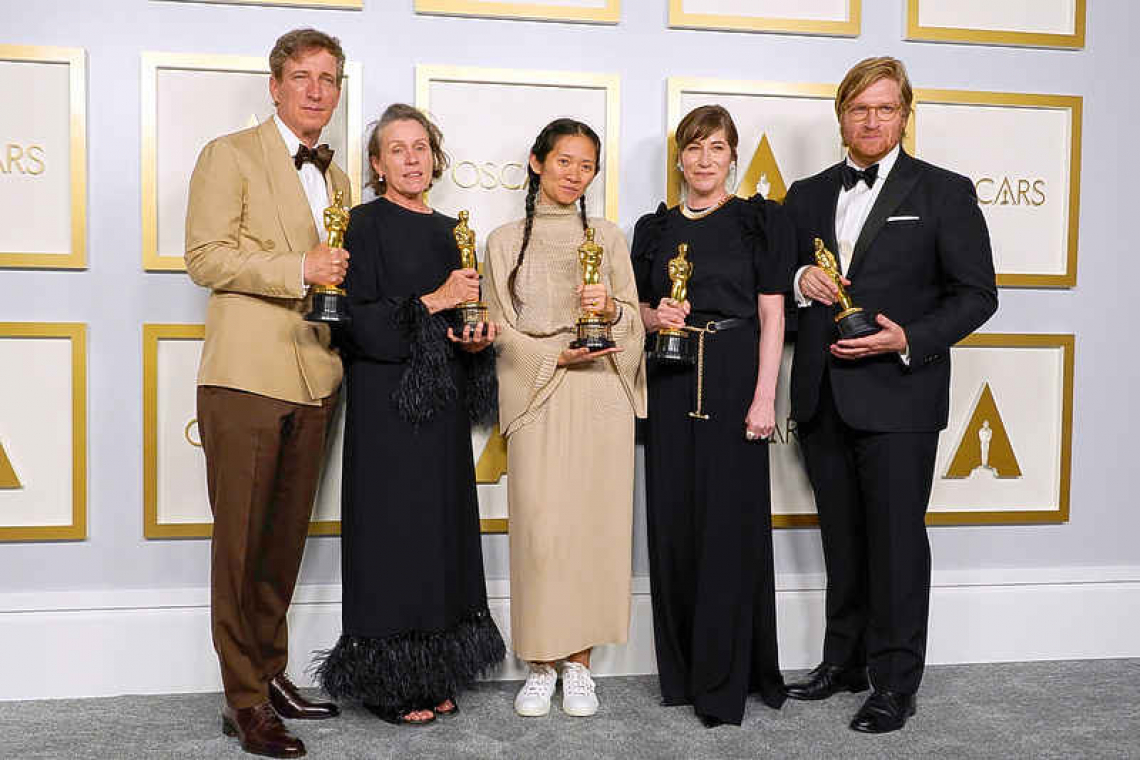 Reinvented Oscars hands 'Nomadland' win on diversity-packed Hollywood night