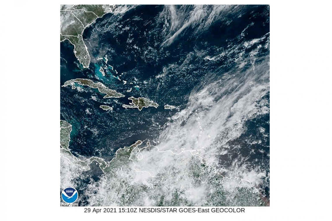 PUBLIC WEATHER FORECAST FOR ST. MAARTEN 