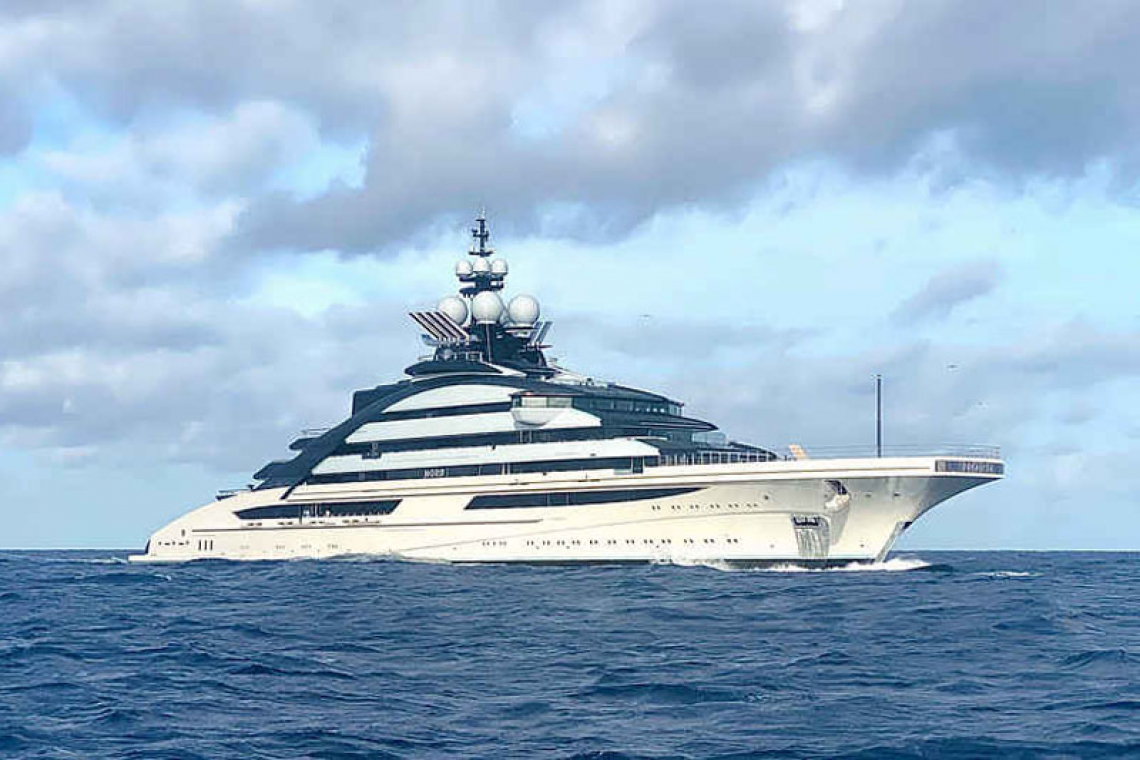 Brand new superyacht  ‘NORD’ in St. Maarten
