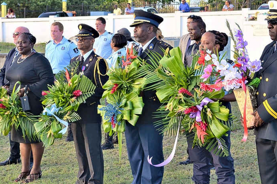 Statia observes  Memorial Day