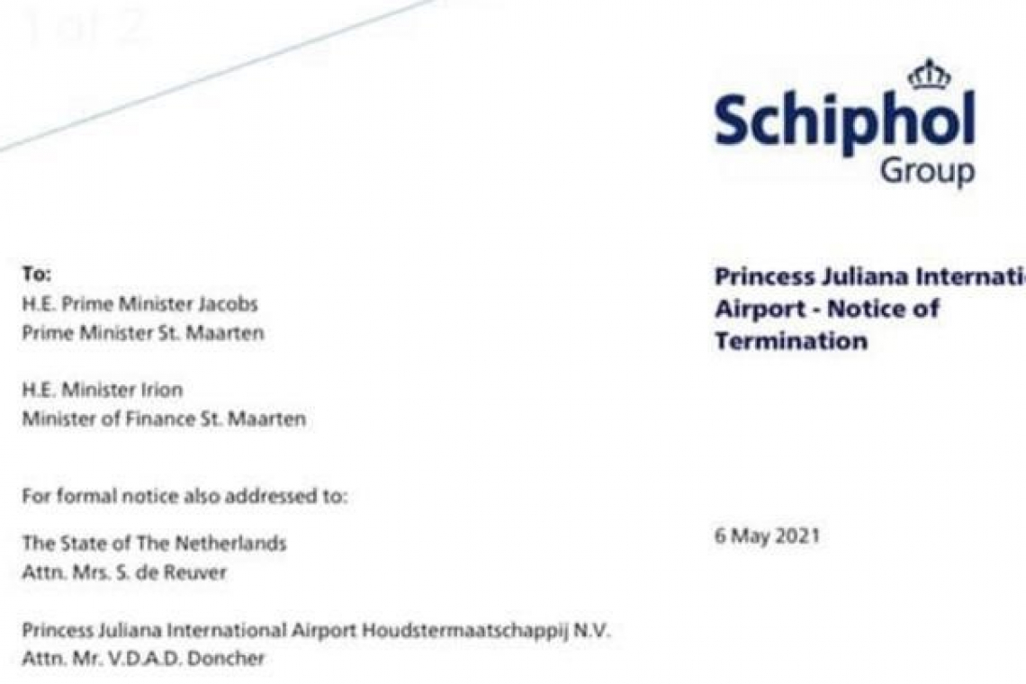 Schiphol threatens to withdraw  from the reconstruction project