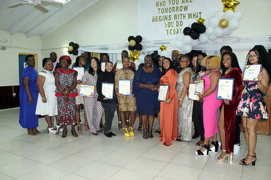    Graduation ceremony held for  Golden Opportunity graduates