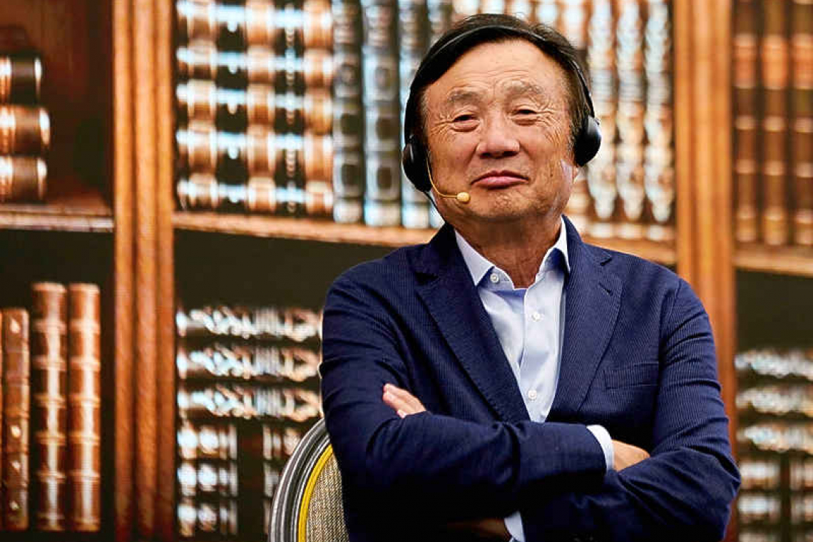 Huawei founder calls for shift to software to counter US sanctions