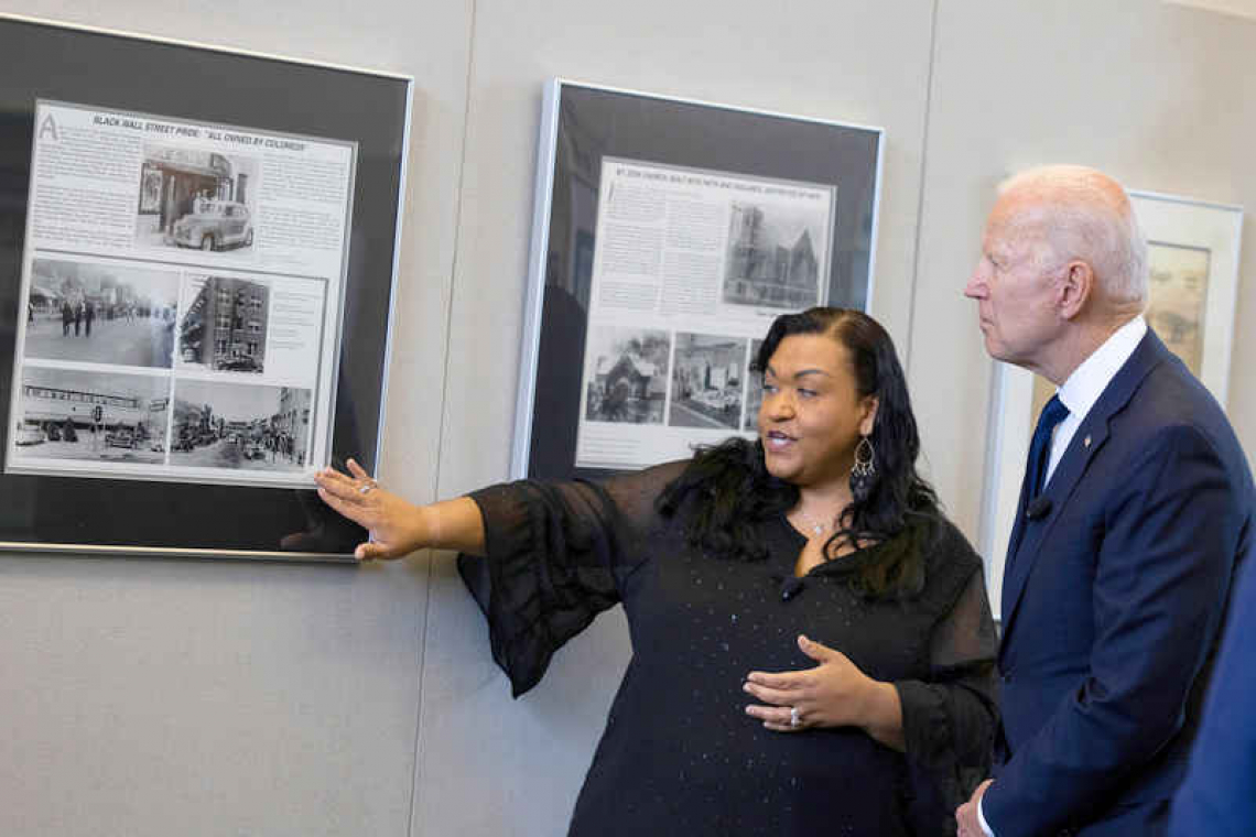 Biden warns of echoes of Tulsa massacre today