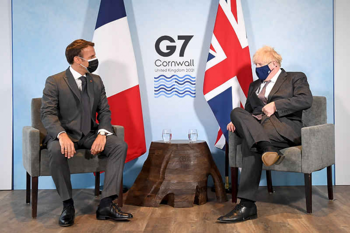 EU and Britain's 'sausage war' sizzles at G7 Summit