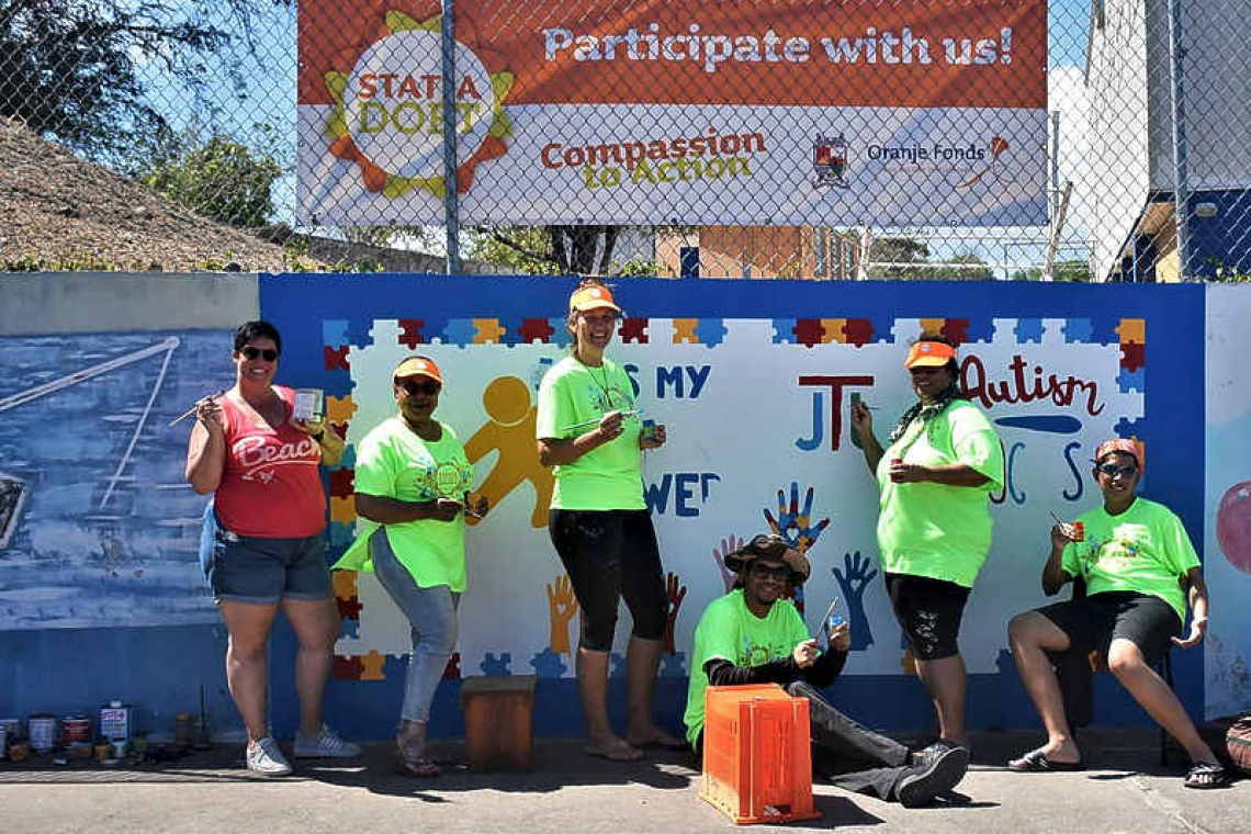 JTL Autism Foundation  finalises colourful mural