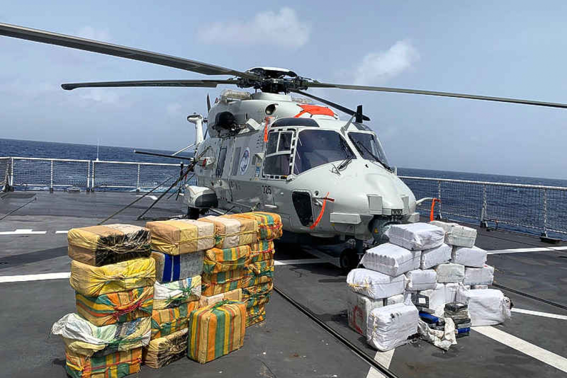 Navy makes 2 large  drugs busts in 1 night