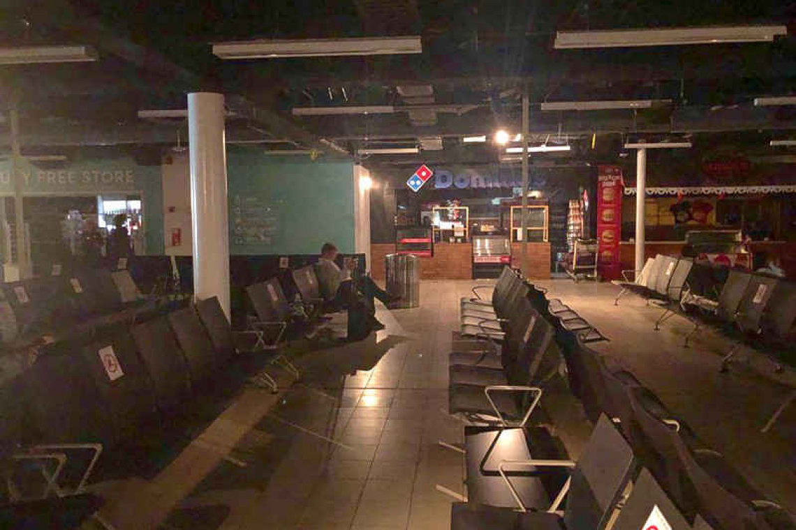 Country-wide outage puts PJIA in darkness for under an hour, affects operations elsewhere 