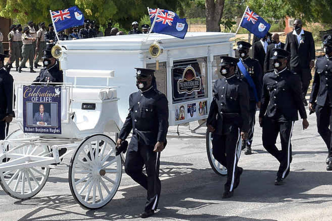 State funeral held for Anguilla’s  former Chief Minister Hughes