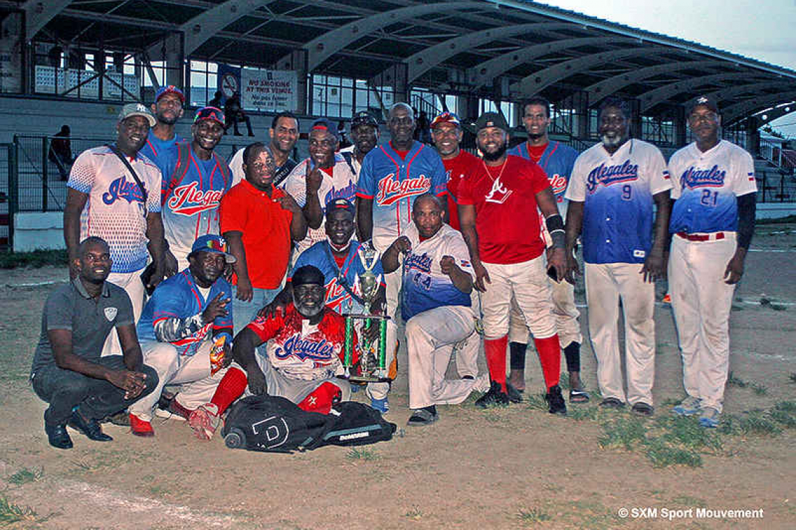    Ilegales savour victory in SXM Movement Softball tournament
