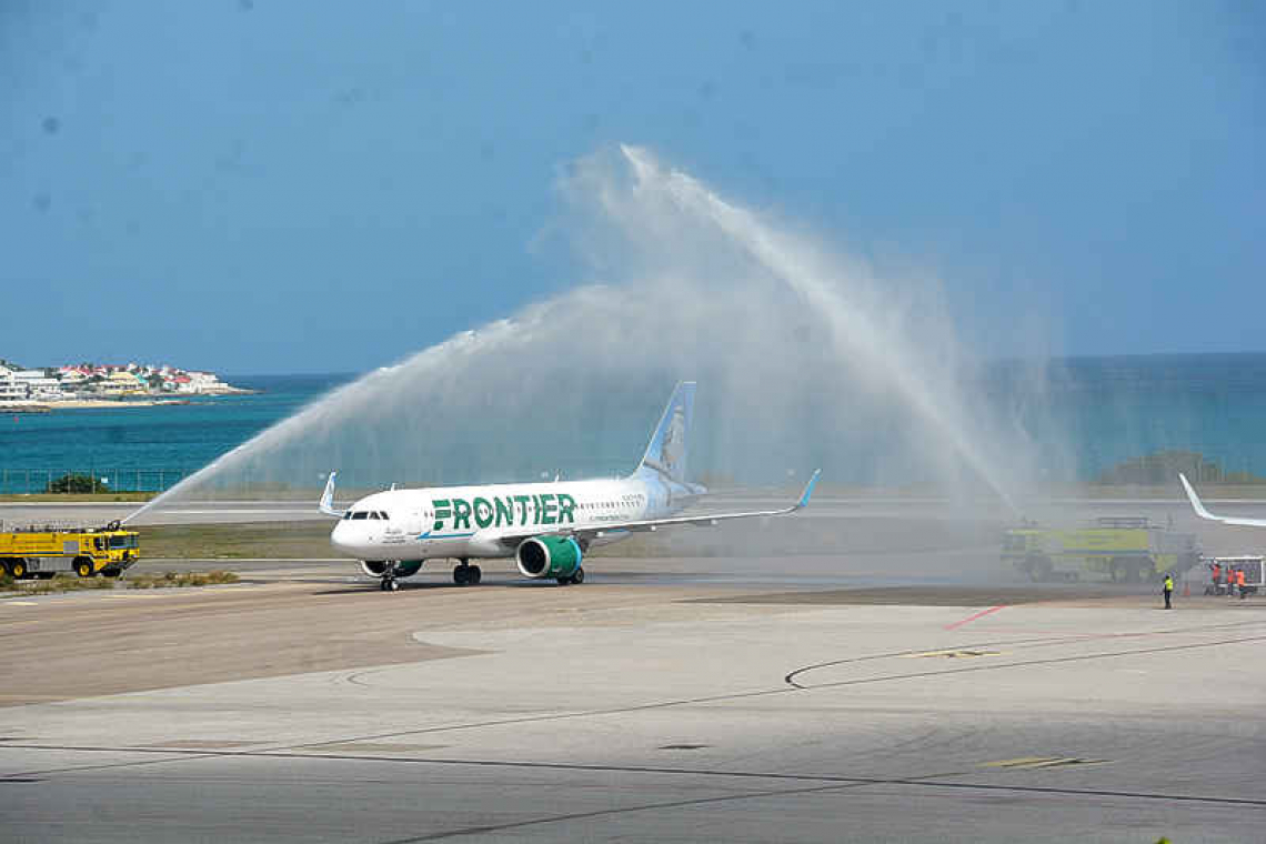 PJIA welcomes low-fare  carrier Frontier Airlines