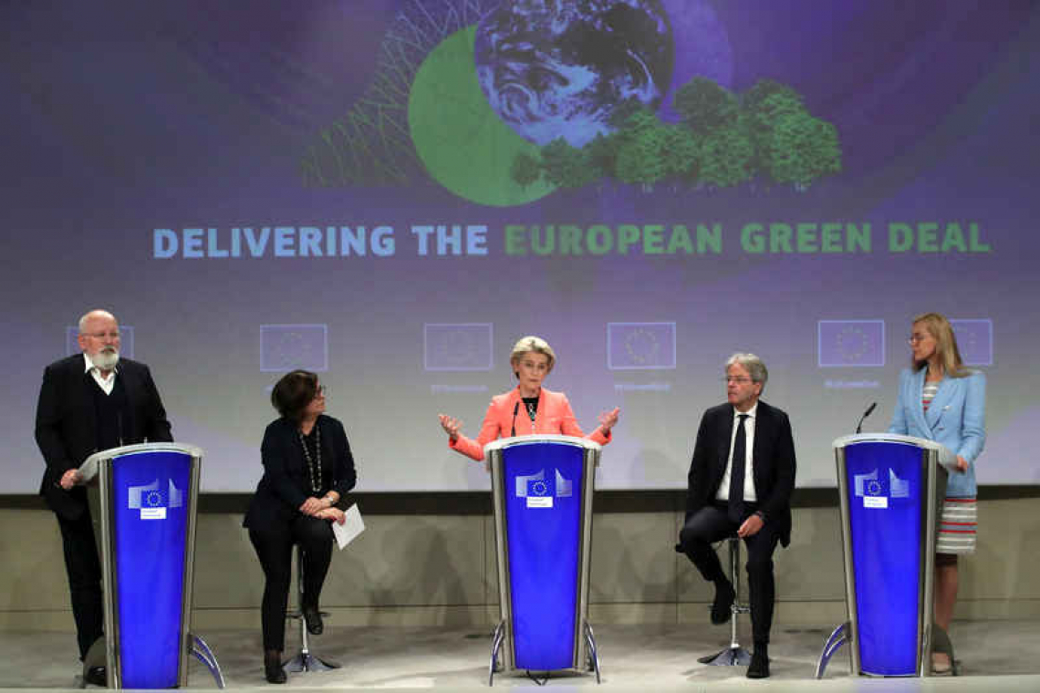 EU launches big climate plan for "our children and grandchildren"