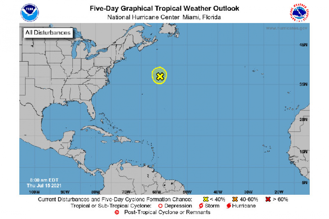 Tropical Weather Outlook 800 AM EDT Thu Jul 15 2021