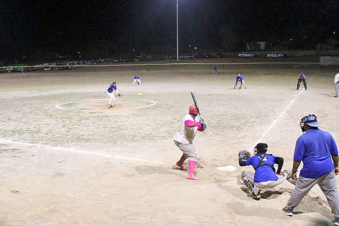 Golden Rays defeat Young Kings in Statia Softball