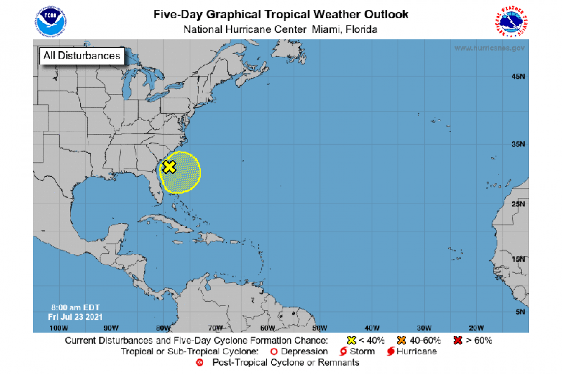 Tropical Weather Outlook 800 AM EDT Fri Jul 23 2021