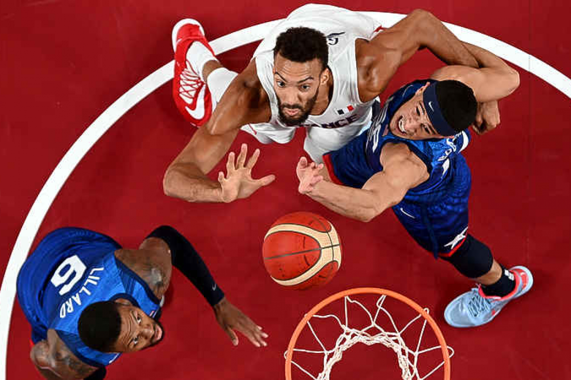 U.S. men fall to France in first Olympics loss since 2004
