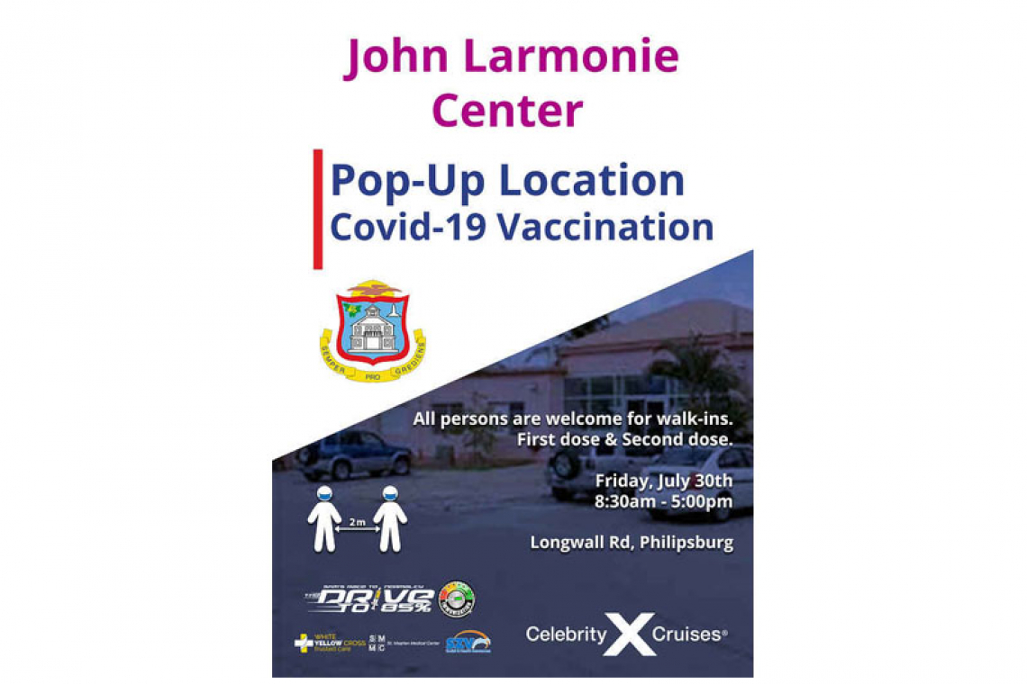 VMT hosts the last two Vaccination Pop-ups at the John Larmonie Center today and the Melfort Hazel Sports Complex on Saturday.