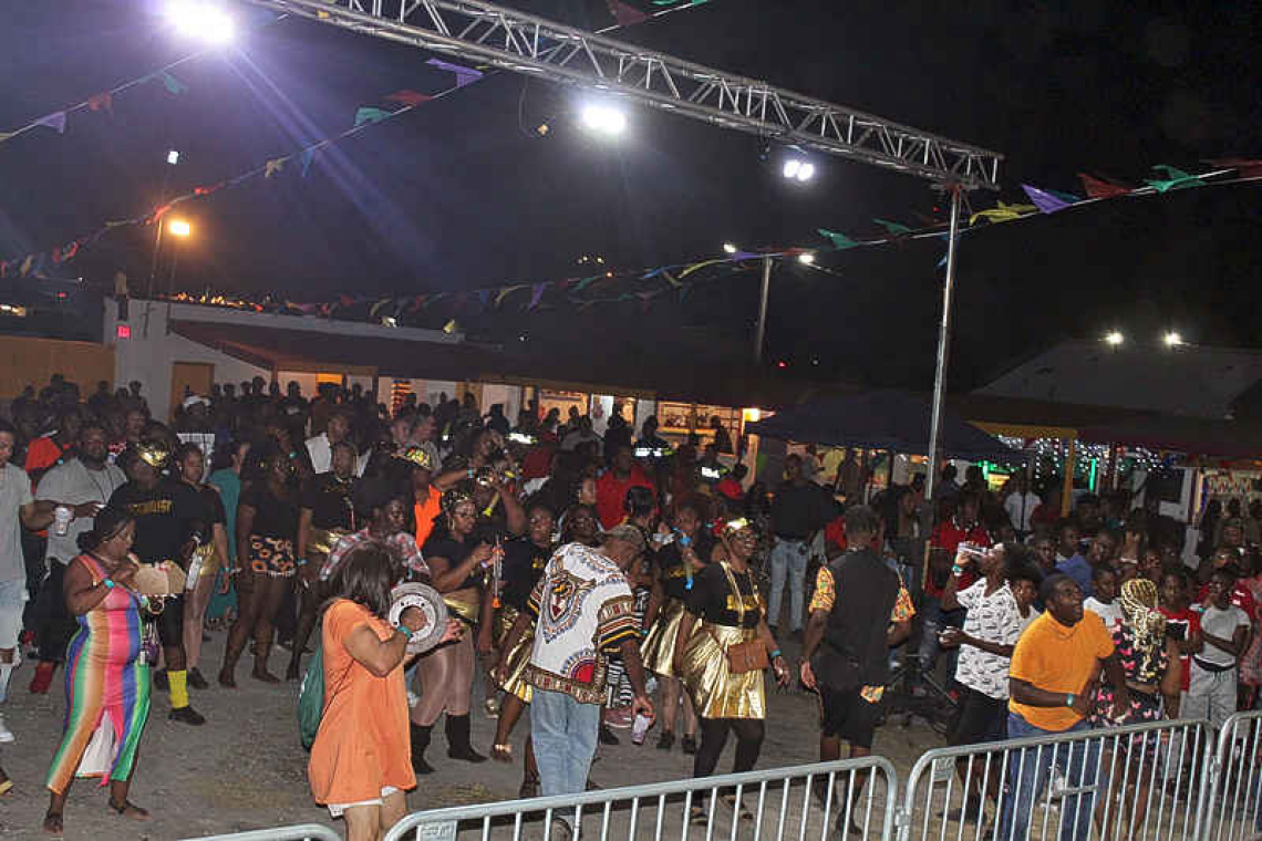 Marathon night and day for Carnival revellers in Statia