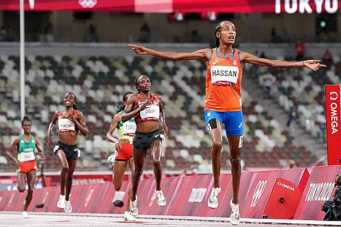 One down, two to go - Hassan kicks off treble bid with 5,000m gold