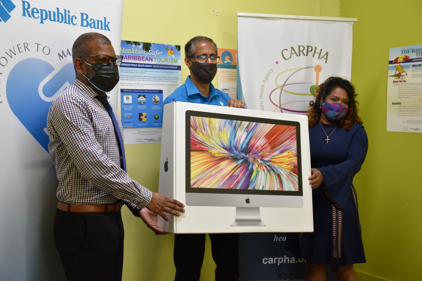 CARPHA, Republic Bank Limited collaborate  on technological advancement and innovations