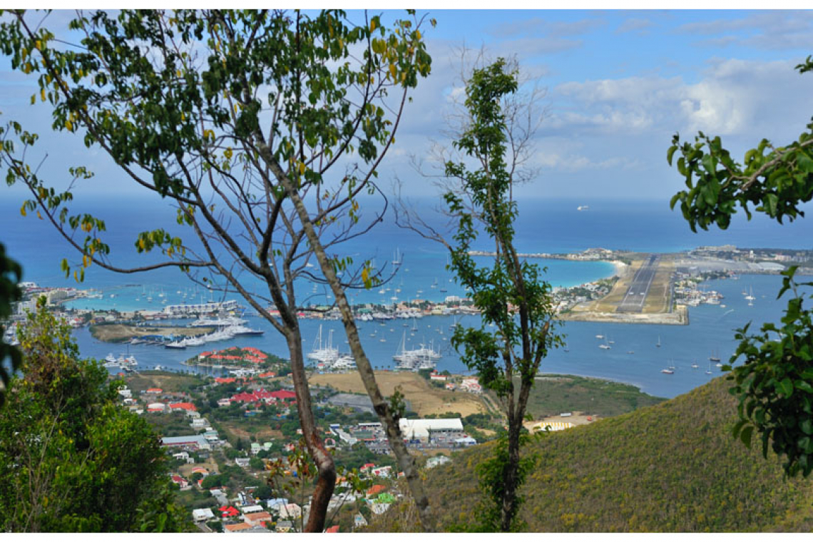 New colour vegetation map shows  loss of vegetation on St. Maarten