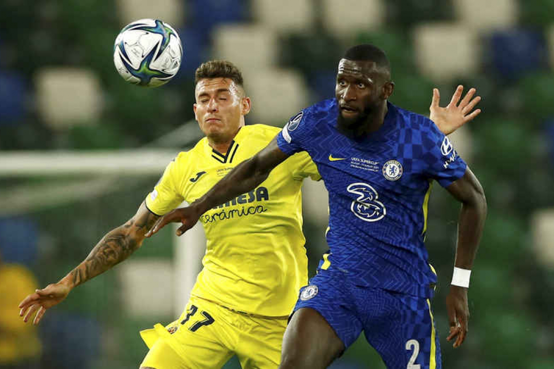 Kepa the hero as Chelsea win Super Cup on penalties