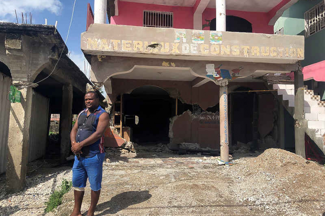 Quake leaves small businesses in ruins, compounding Haiti’s woes
