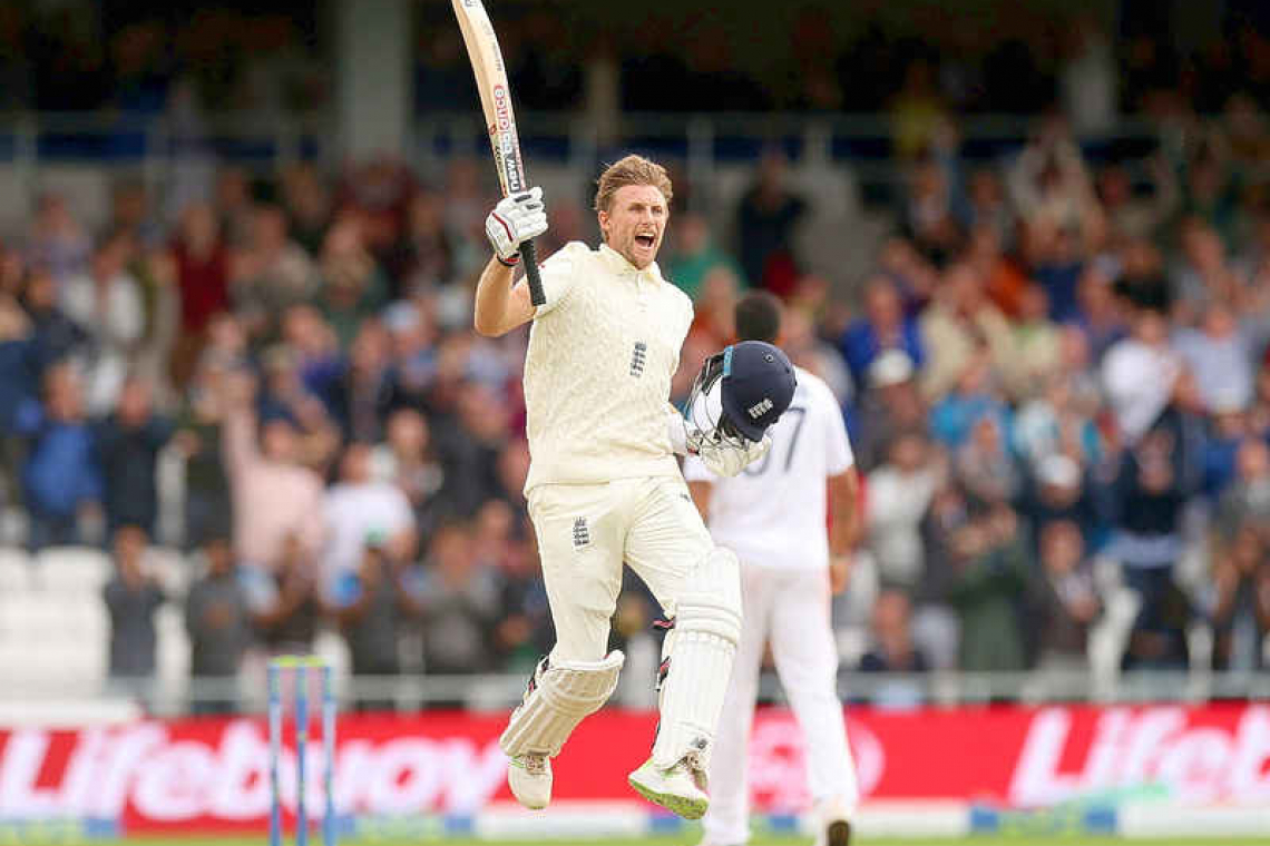 Root hits hundred, England turn the screw at Headingley