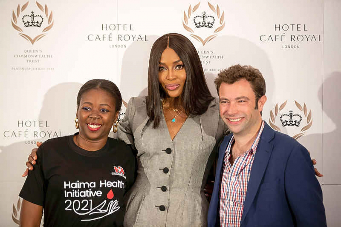 Naomi Campbell named global ambassador for Queen's trust