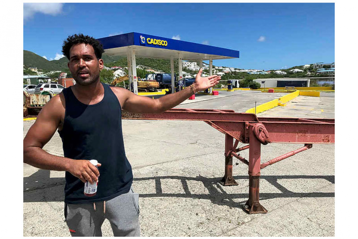Cadisco gas station blocked as  Webster land protest continues
