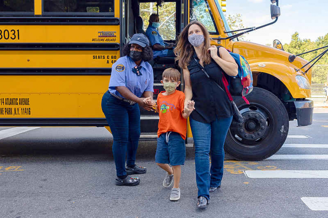 Relief, anxiety as American parents confront emotional back to school