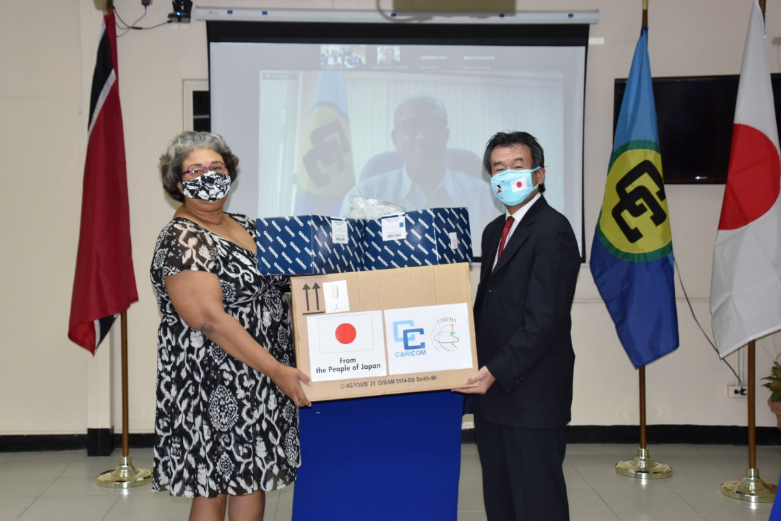 CARPHA strengthens its COVID-19  testing capacity with Japan donation